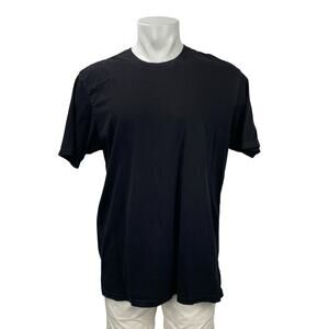 Talentless Men's Black Crew Neck Short Sleeve Casual Tee Basic T-Shirt Top Sz XL